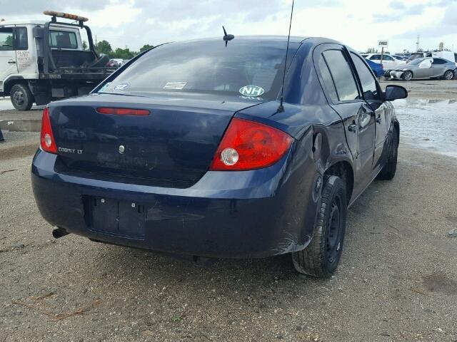 1G1AD5F50A7165265 - 2010 CHEVROLET COBALT 1LT BLUE photo 4