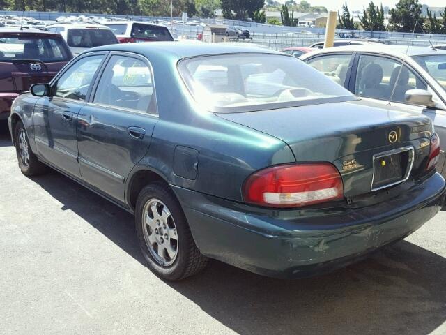 1YVGF22DXW5756806 - 1998 MAZDA 626 ES GREEN photo 3