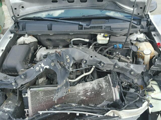 1G8AJ55F37Z191344 - 2007 SATURN ION GRAY photo 7