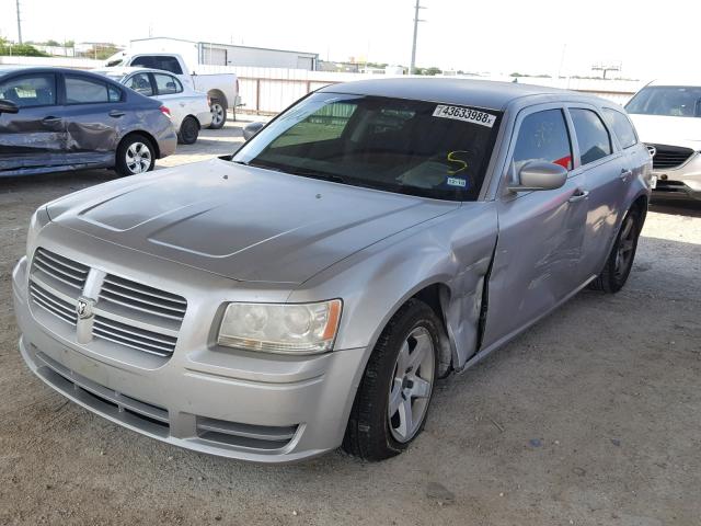 2D4FV47T88H130699 - 2008 DODGE MAGNUM SILVER photo 2