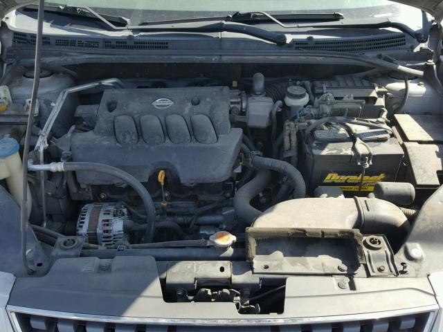 3N1AB61E97L633320 - 2007 NISSAN SENTRA 2.0 SILVER photo 7