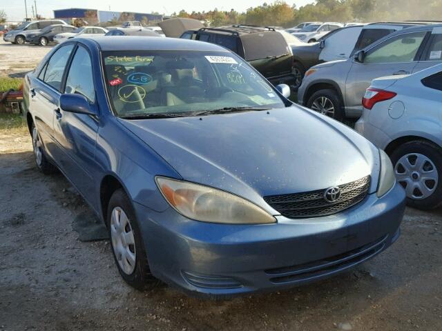 4T1BE32K33U728009 - 2003 TOYOTA CAMRY LE BLUE photo 1