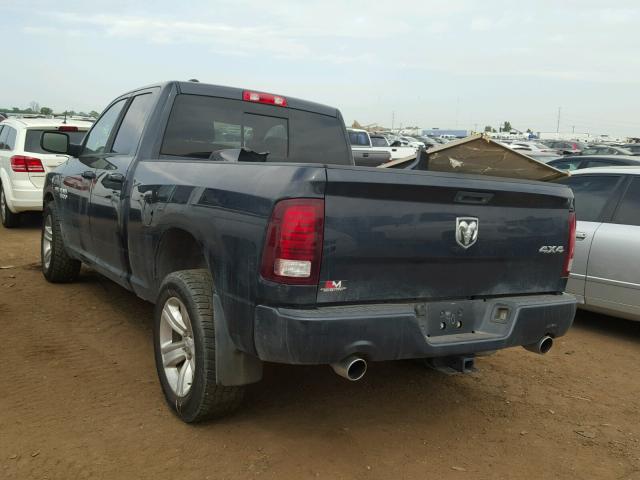 1C6RR7HT9DS569757 - 2013 RAM 1500 SPORT BLACK photo 3