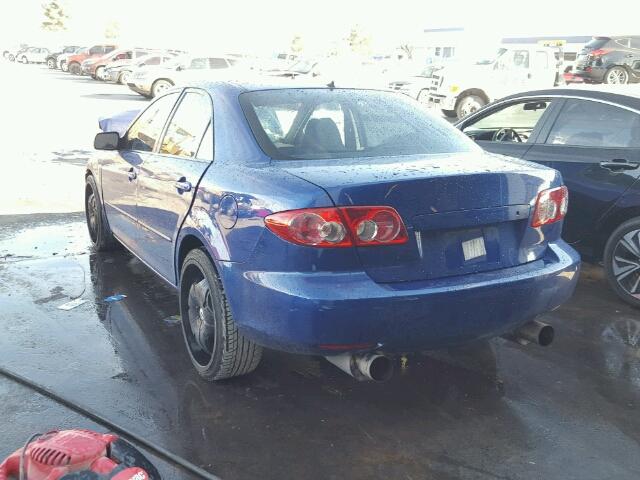 1YVFP80C145N37834 - 2004 MAZDA 6 I BLUE photo 3