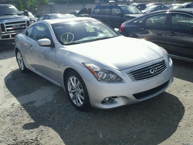 JN1CV6EK4EM113495 - 2014 INFINITI Q60 SILVER photo 1