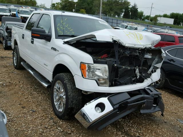 1FTFW1ET5BFB87088 - 2011 FORD F150 WHITE photo 1