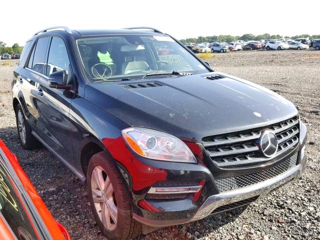 4JGDA2EB4CA010545 - 2012 MERCEDES-BENZ ML 350 BLU BLACK photo 1