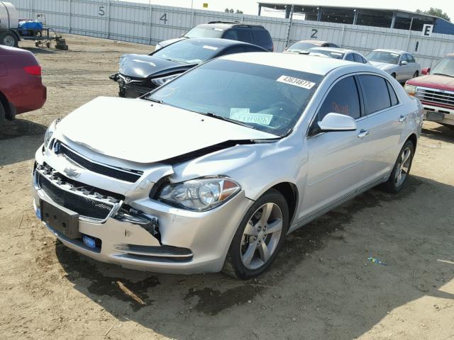 1G1ZD5E05CF363602 - 2012 CHEVROLET MALIBU 2LT SILVER photo 2