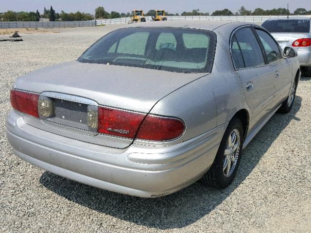 1G4HP54K944158421 - 2004 BUICK LESABRE CU SILVER photo 4