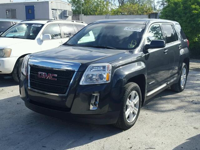 2GKALMEK3E6309459 - 2014 GMC TERRAIN GRAY photo 2