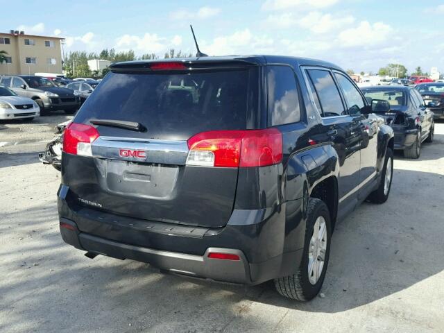 2GKALMEK3E6309459 - 2014 GMC TERRAIN GRAY photo 4