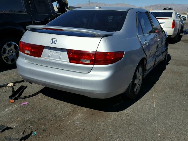 1HGCM66575A059122 - 2005 HONDA ACCORD EX SILVER photo 4