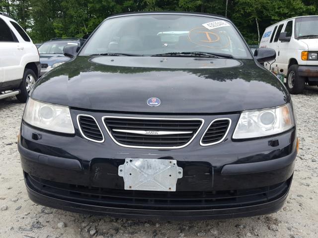 YS3FD75Y866007749 - 2006 SAAB 9-3 BASE BLACK photo 9