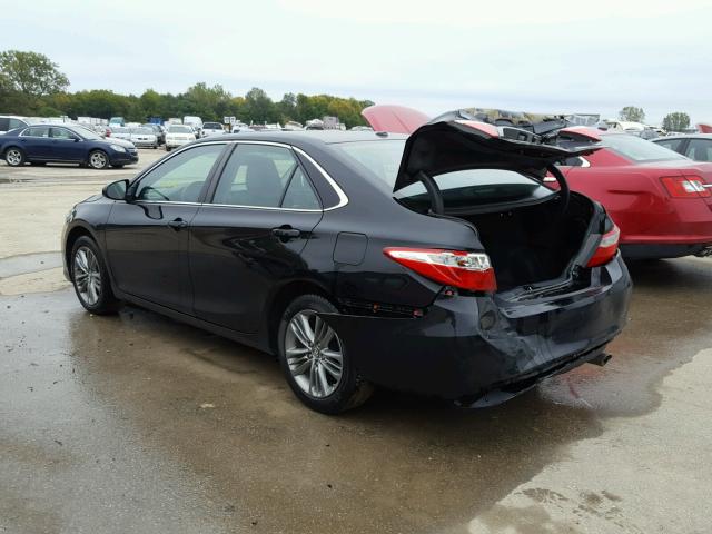 4T1BF1FK7FU036285 - 2015 TOYOTA CAMRY LE შავი ფოტო 3