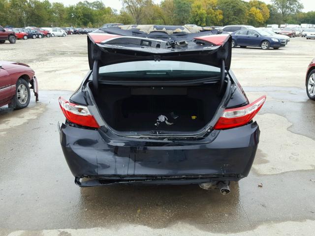 4T1BF1FK7FU036285 - 2015 TOYOTA CAMRY LE შავი ფოტო 9