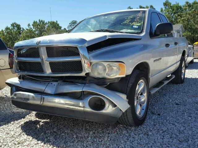 1D7HA18N54S767056 - 2004 DODGE RAM 1500 S SILVER photo 2