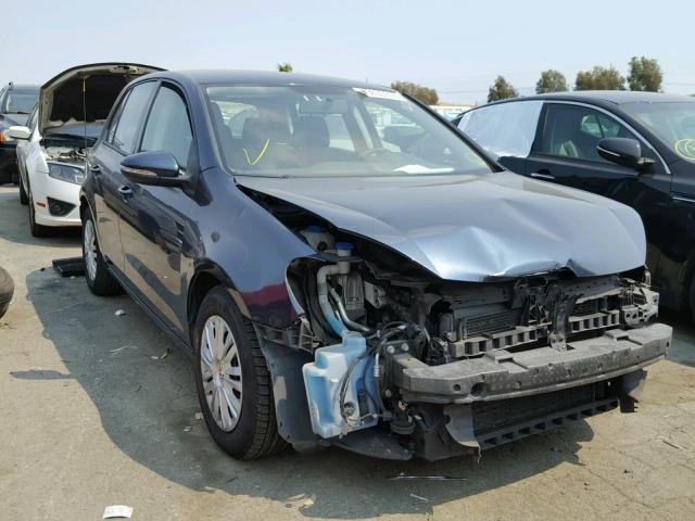WVWDB7AJ5DW106488 - 2013 VOLKSWAGEN GOLF BLUE photo 1