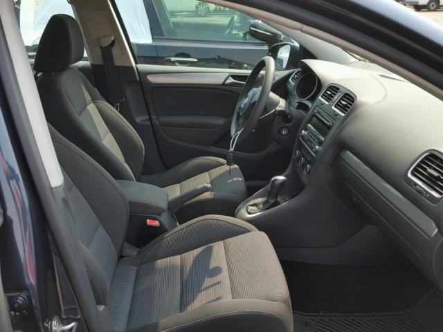 WVWDB7AJ5DW106488 - 2013 VOLKSWAGEN GOLF BLUE photo 5