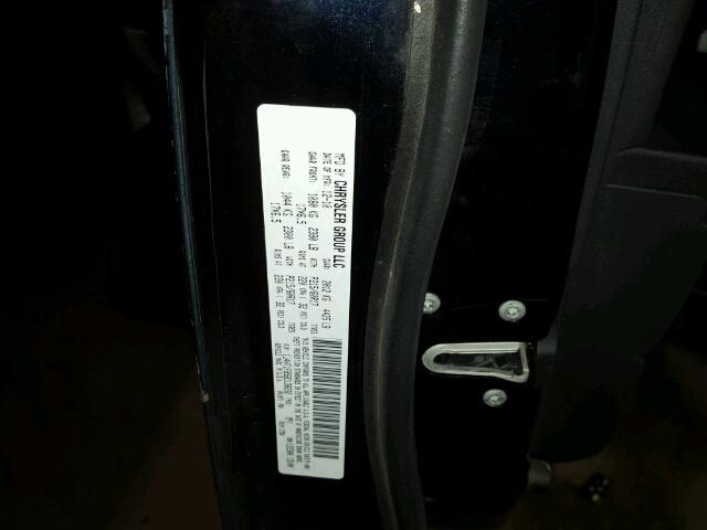 1J4NT1FB5BD138232 - 2011 JEEP COMPASS SP BLUE photo 10