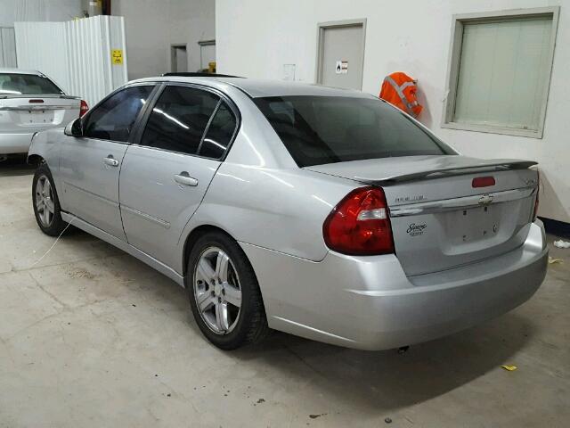 1G1ZU53886F171829 - 2006 CHEVROLET MALIBU LTZ 银色 照片 3