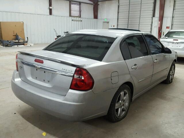 1G1ZU53886F171829 - 2006 CHEVROLET MALIBU LTZ SILVER photo 4