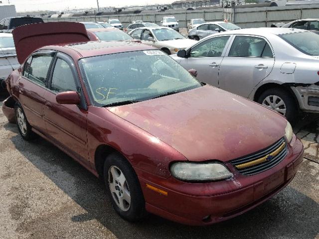 1G1NE52JX3M591308 - 2003 CHEVROLET MALIBU LS RED photo 1