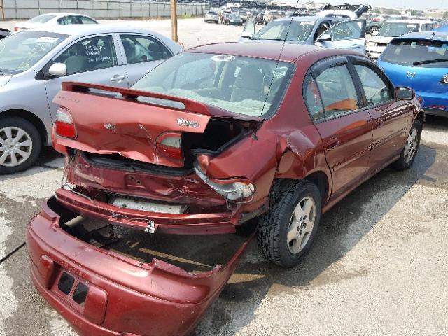 1G1NE52JX3M591308 - 2003 CHEVROLET MALIBU LS RED photo 4