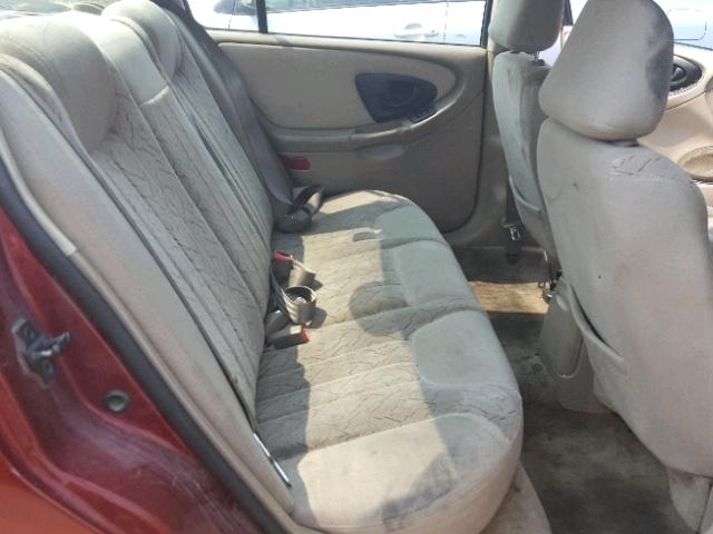 1G1NE52JX3M591308 - 2003 CHEVROLET MALIBU LS RED photo 6