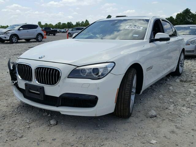 WBAYA8C5XED825062 - 2014 BMW 750 I WHITE photo 2
