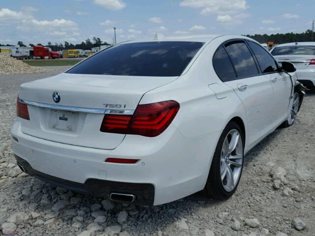 WBAYA8C5XED825062 - 2014 BMW 750 I WHITE photo 4