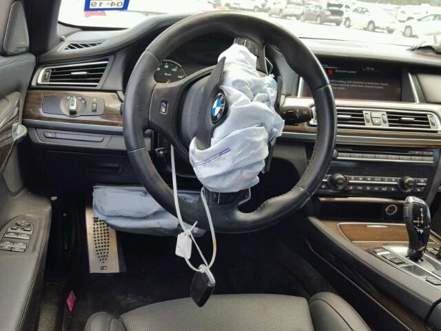 WBAYA8C5XED825062 - 2014 BMW 750 I WHITE photo 9