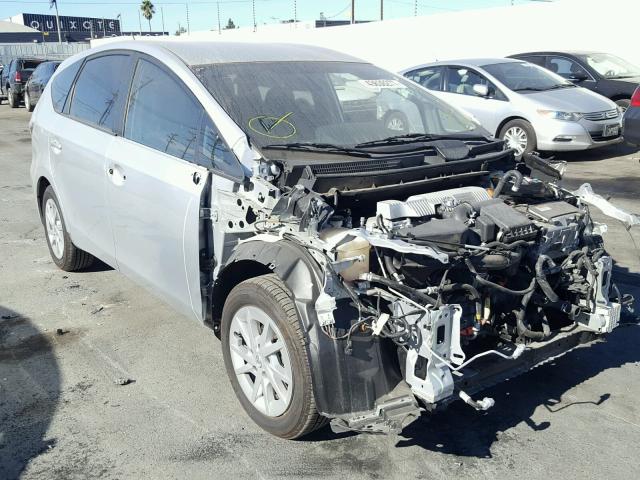 JTDZN3EU6D3276662 - 2013 TOYOTA PRIUS V SILVER photo 1