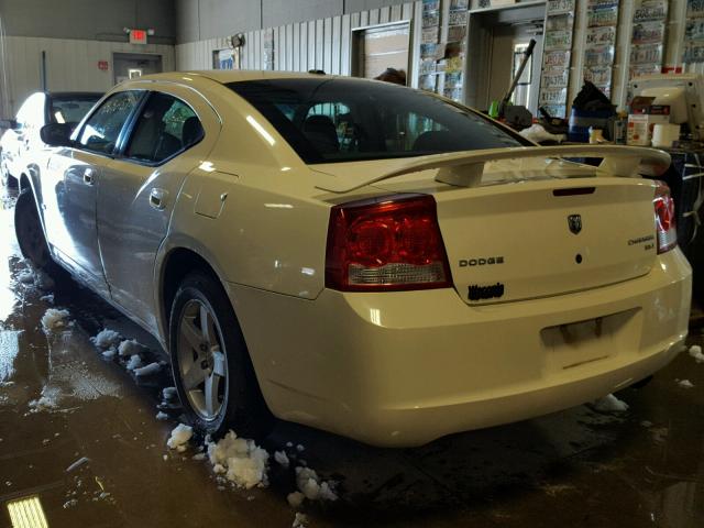 2B3KA33V29H532374 - 2009 DODGE CHARGER WHITE photo 3