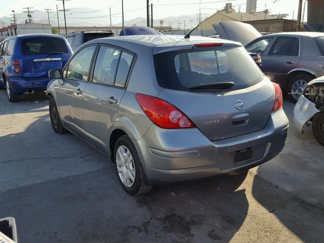 3N1BC1CP2BL459991 - 2011 NISSAN VERSA S GRAY photo 3