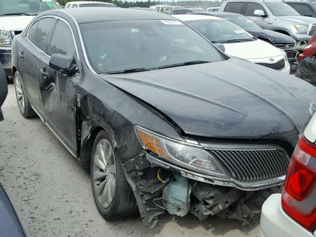 1LNHL9DK3EG605215 - 2014 LINCOLN MKS BLACK photo 1