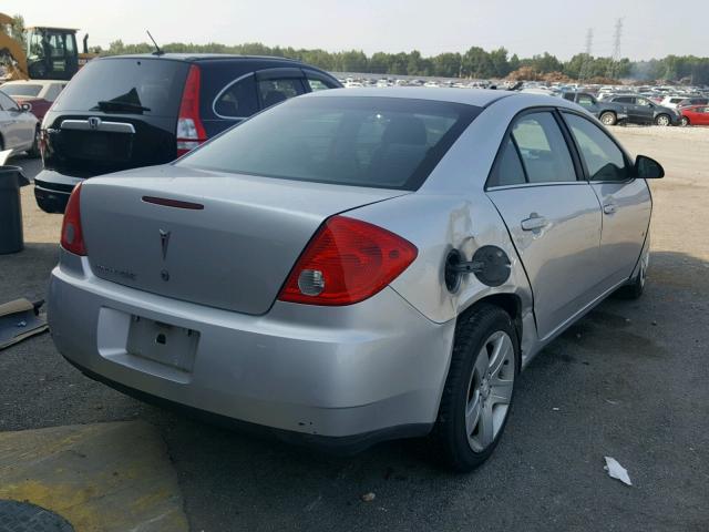 1G2ZG57BX94141028 - 2009 PONTIAC G6 SILVER photo 4