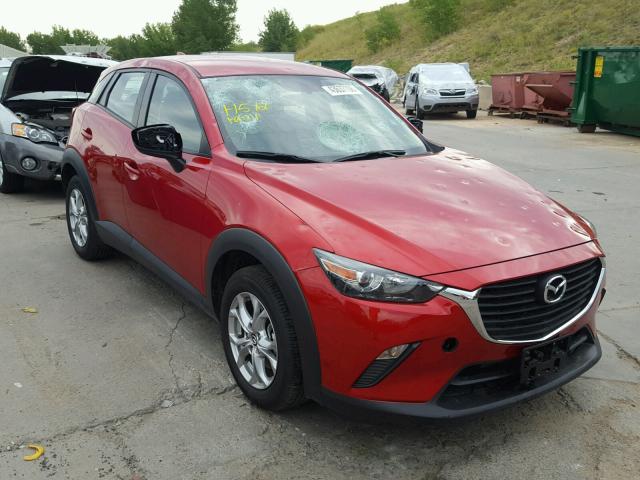 JM1DKFB72H0170395 - 2017 MAZDA CX-3 SPORT RED photo 1