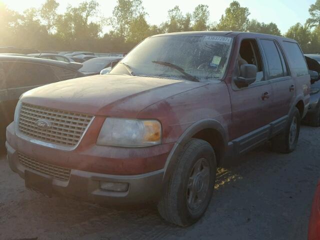 1FMPU17L24LA90132 - 2004 FORD EXPEDITION RED photo 2