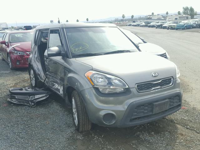 KNDJT2A64D7597760 - 2013 KIA SOUL + GRAY photo 1