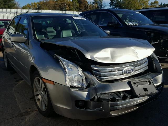 3FAHP08158R124018 - 2008 FORD FUSION GRAY photo 1