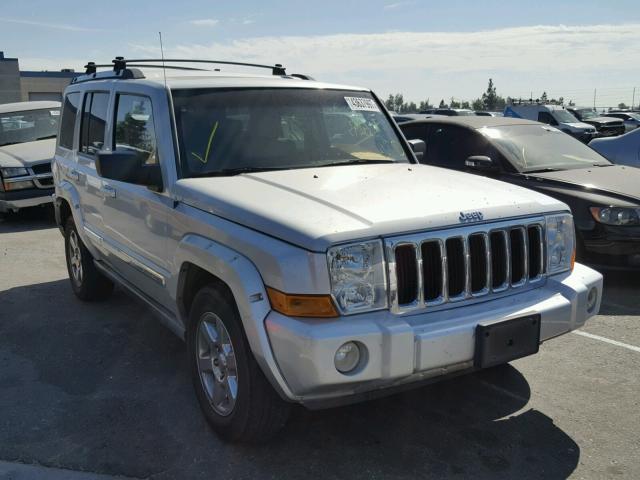 1J8HG58216C247397 - 2006 JEEP COMMANDER SILVER photo 1