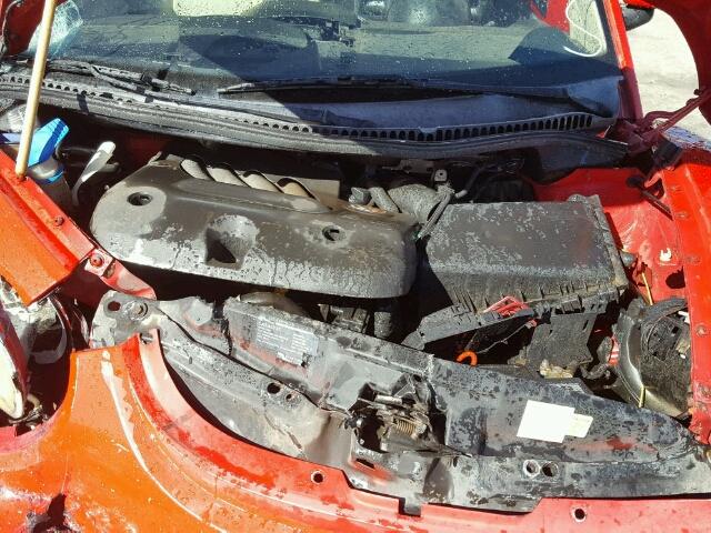 3VWBB61C9WM005523 - 1998 VOLKSWAGEN BEETLE RED photo 7