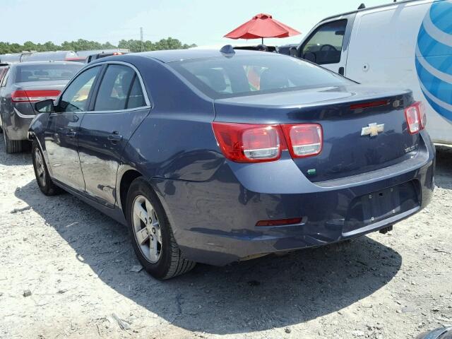 1G11C5SL2EF202660 - 2014 CHEVROLET MALIBU 1LT BLUE photo 3