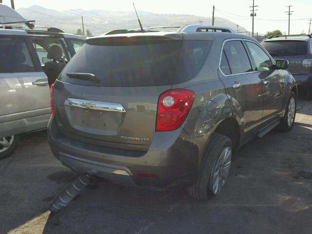 2CNFLGEC8B6295979 - 2011 CHEVROLET EQUINOX LT BROWN photo 4