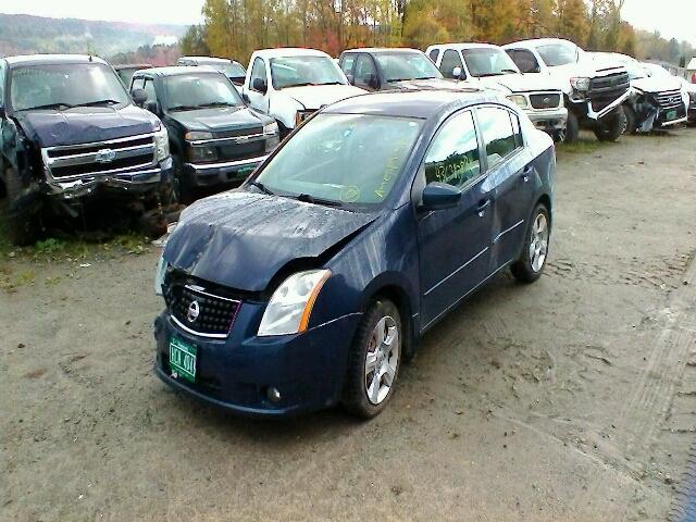 3N1AB61E48L646784 - 2008 NISSAN SENTRA 2.0 BLUE photo 2