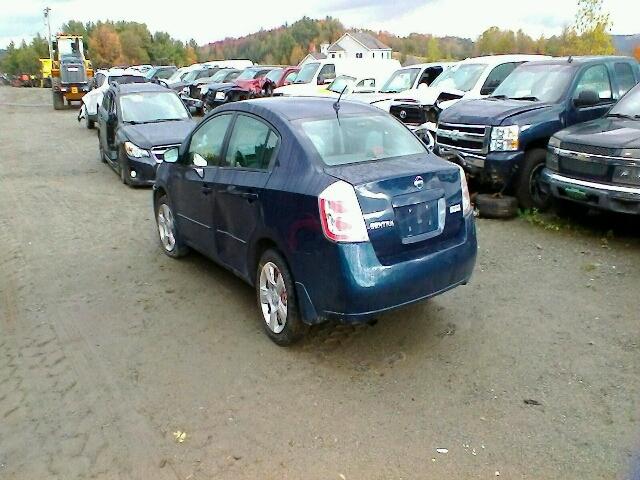 3N1AB61E48L646784 - 2008 NISSAN SENTRA 2.0 BLUE photo 3