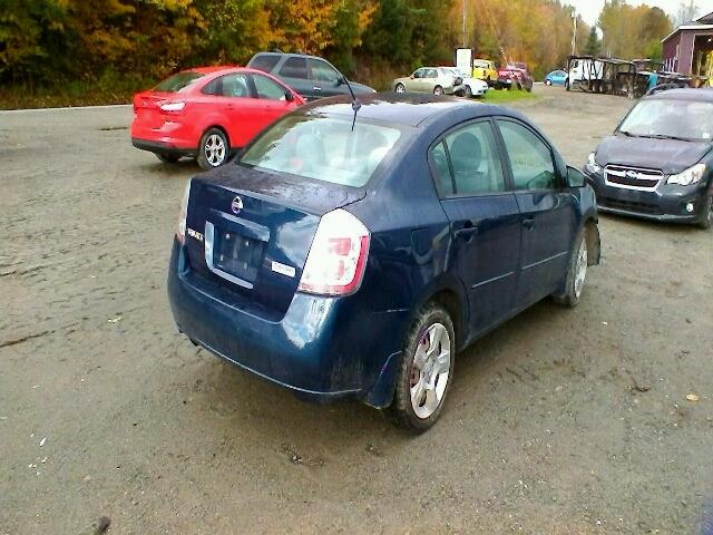 3N1AB61E48L646784 - 2008 NISSAN SENTRA 2.0 BLUE photo 4