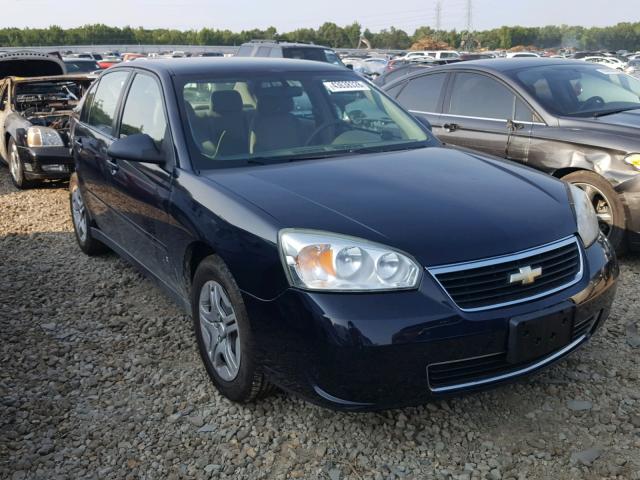 1G1ZS51846F284217 - 2006 CHEVROLET MALIBU LS შავი ფოტო 1