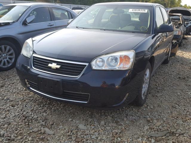 1G1ZS51846F284217 - 2006 CHEVROLET MALIBU LS შავი ფოტო 2