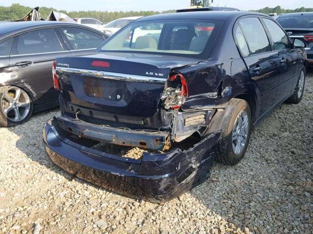 1G1ZS51846F284217 - 2006 CHEVROLET MALIBU LS შავი ფოტო 4